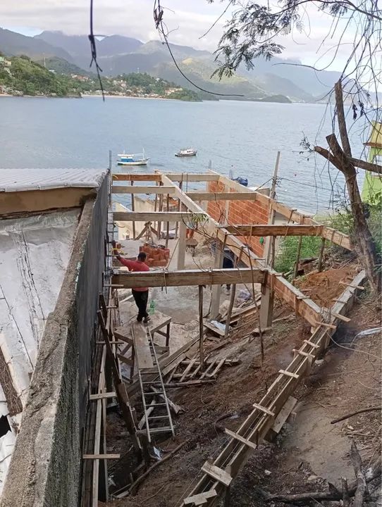 Casa semi-pronta com vista para o mar em Ibicui-mangaratiba  - Foto 5