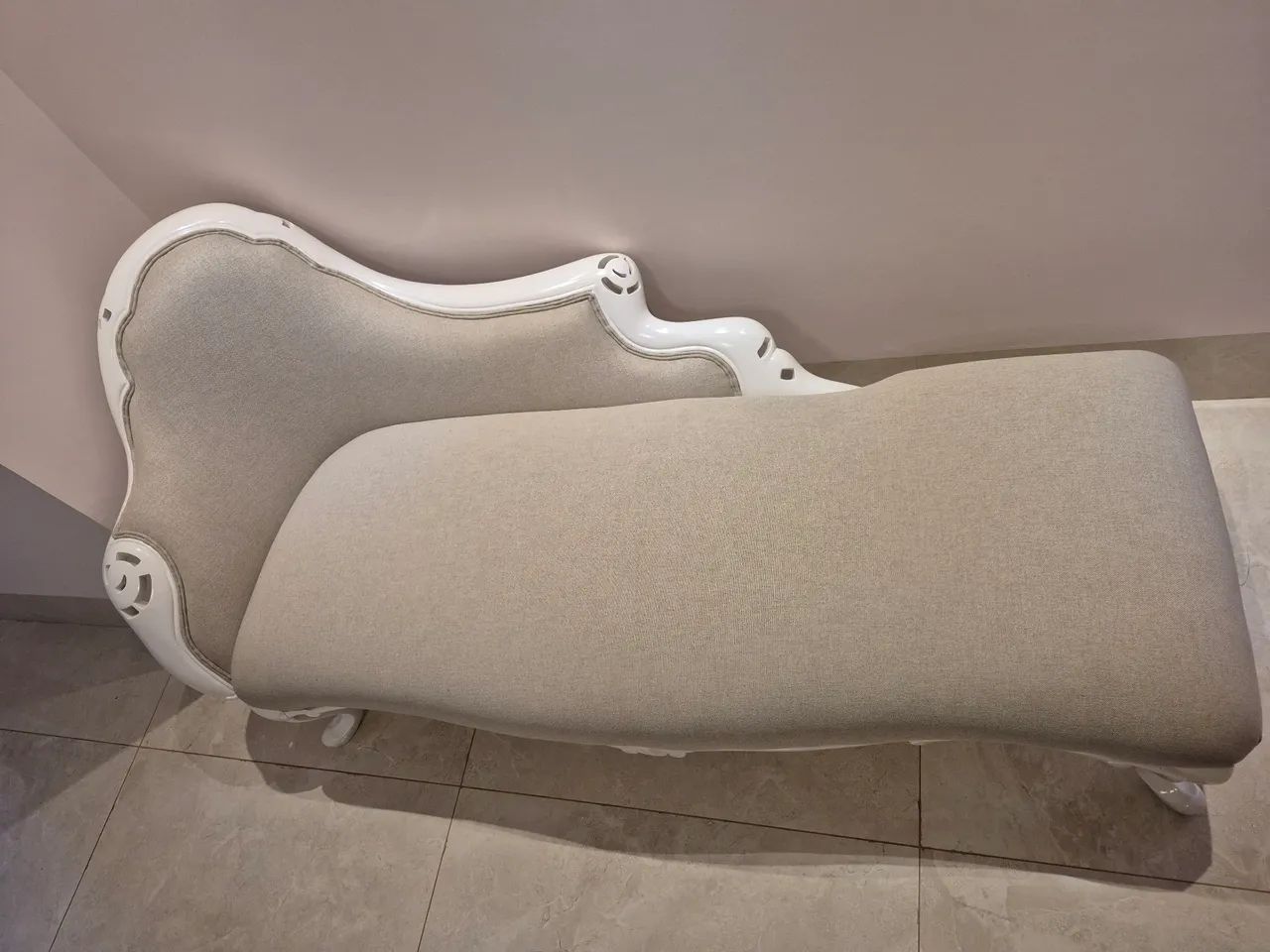 Divã Luis XV - restaurado - Foto 5