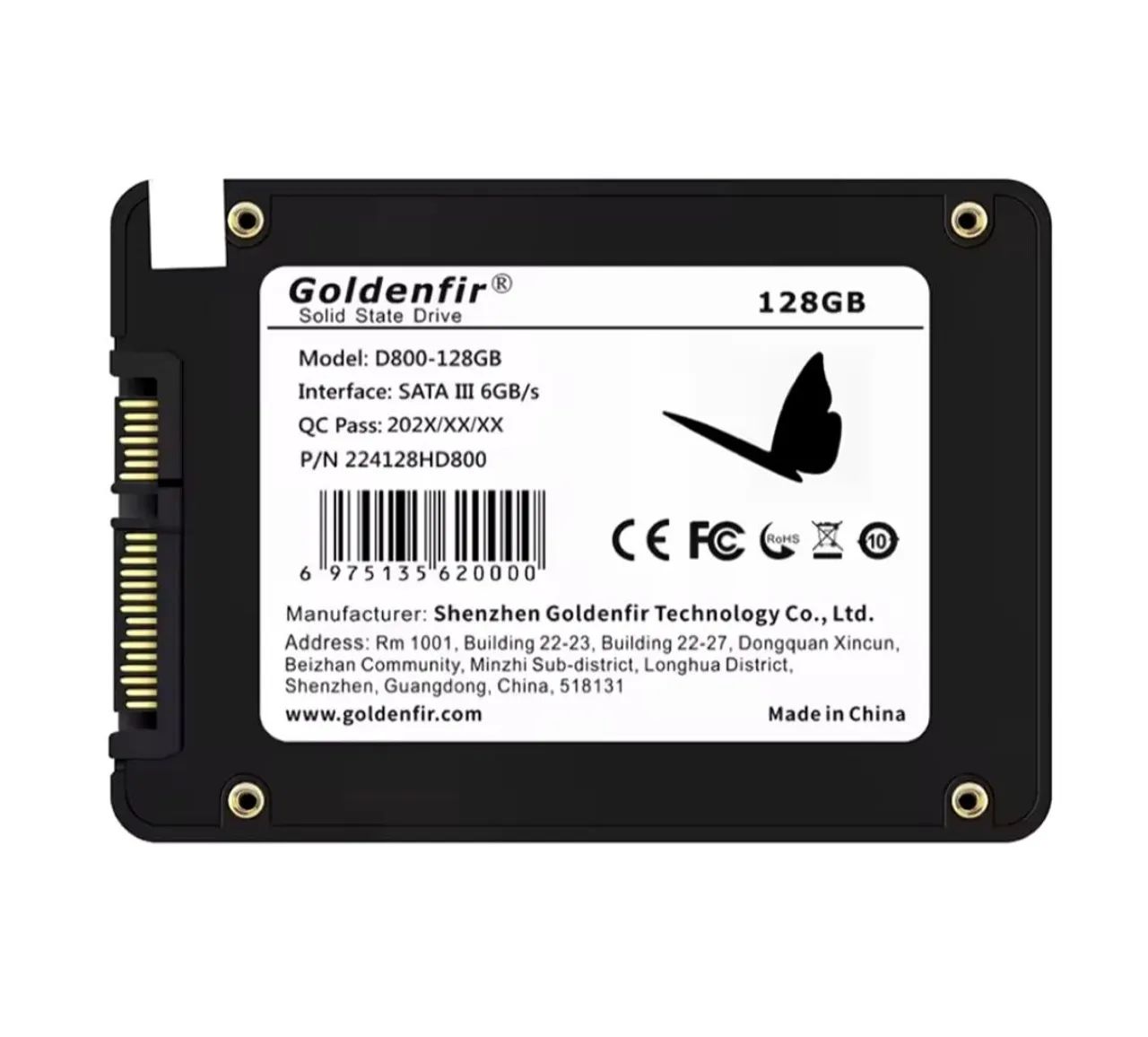 SSD Goldenfir 2.5'' SATA - Novo - Foto 2
