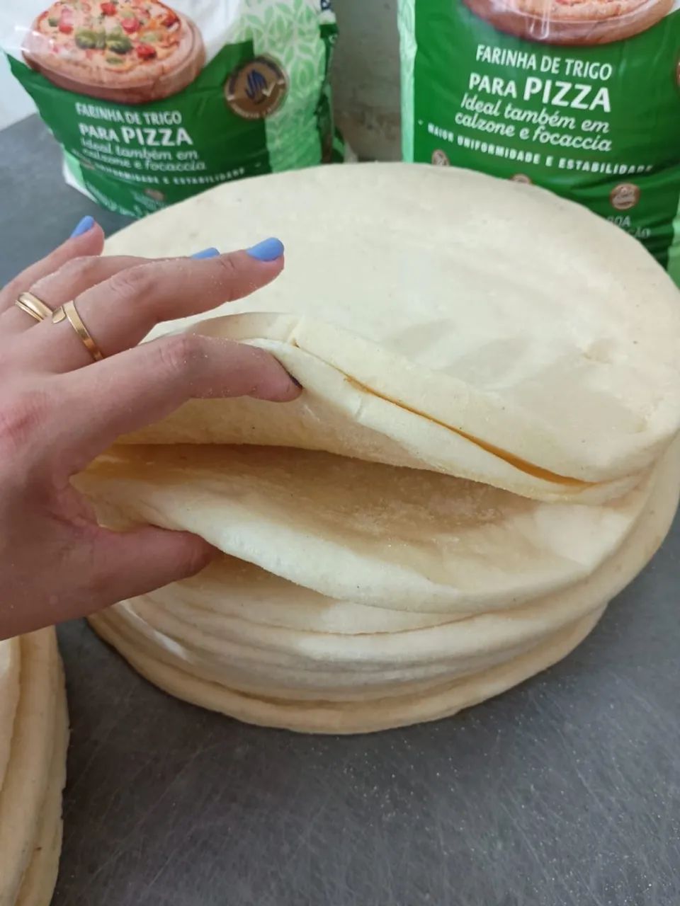 Massa pré assada pizza - Foto 5