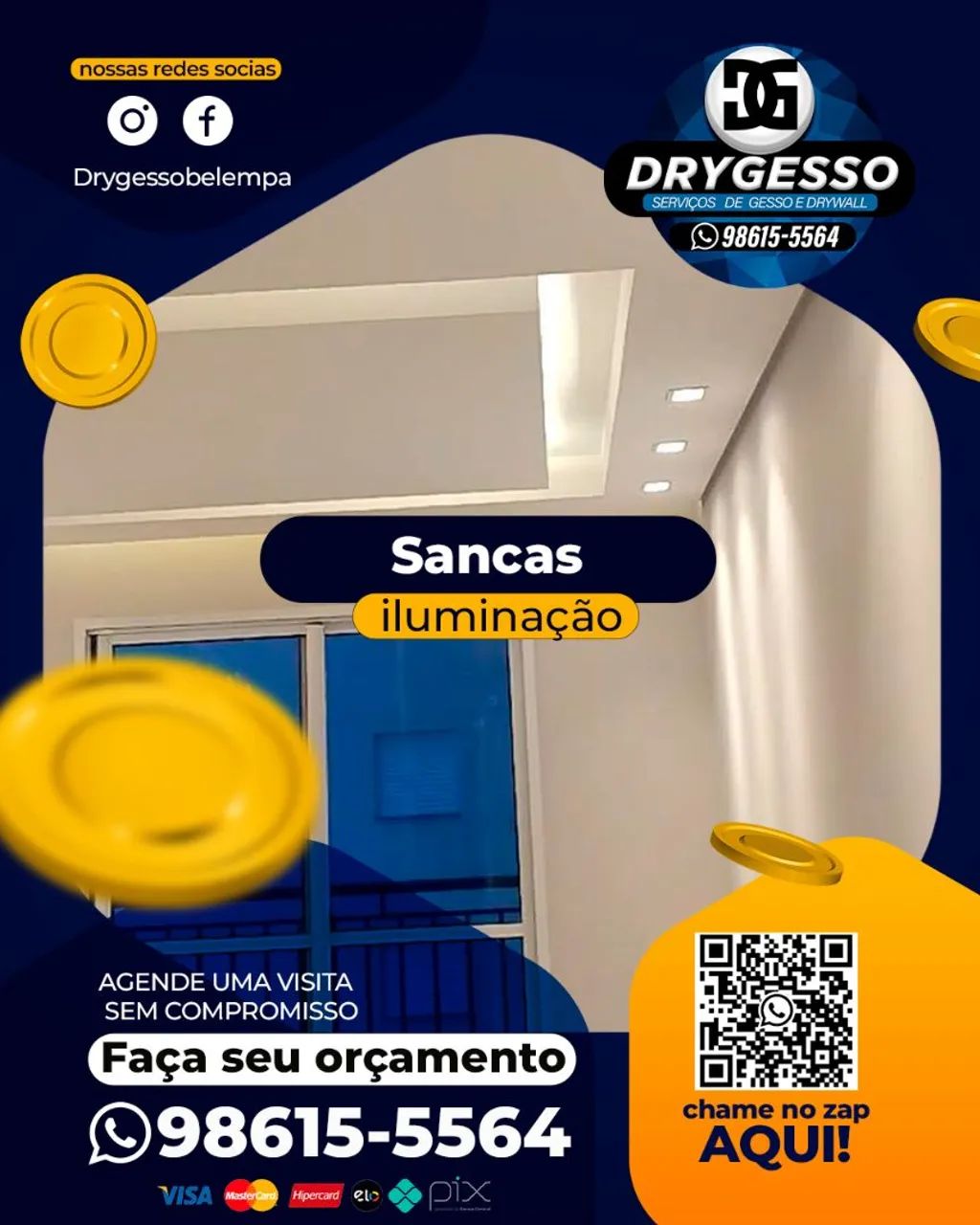 Forro de gesso acartonado e Drywall ( promoção) - Foto 3