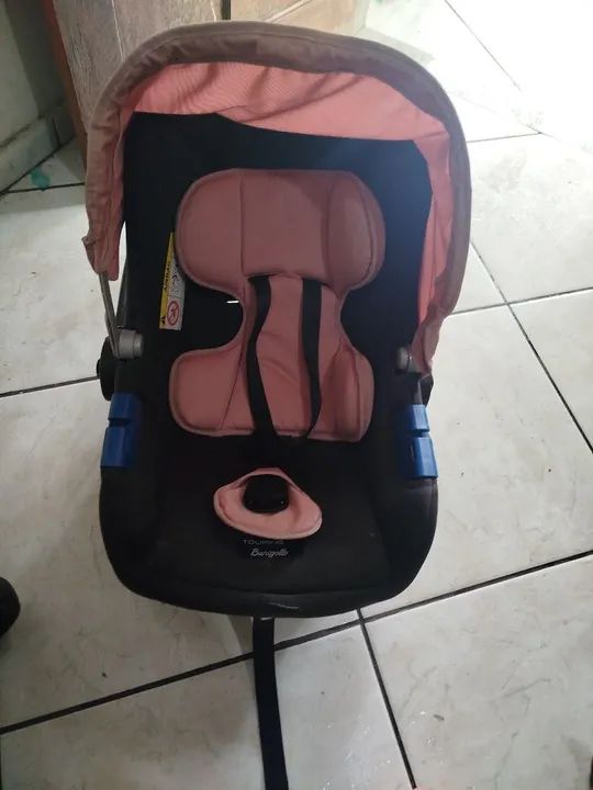 Carrinho com bebê conforto  - Foto 3