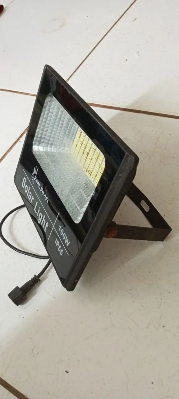 Refletor Solar LED 100W IP66 - Foto 2