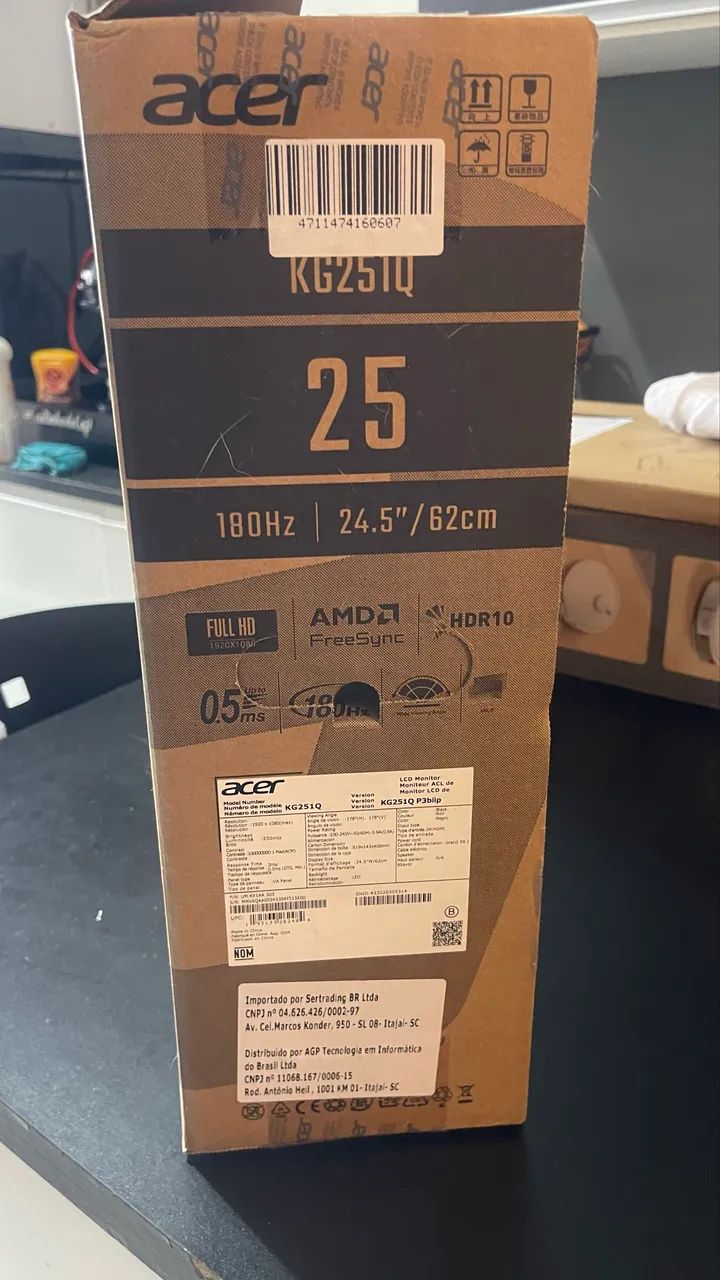 Acer Gaming Monitor 180 Hz64739263771523122