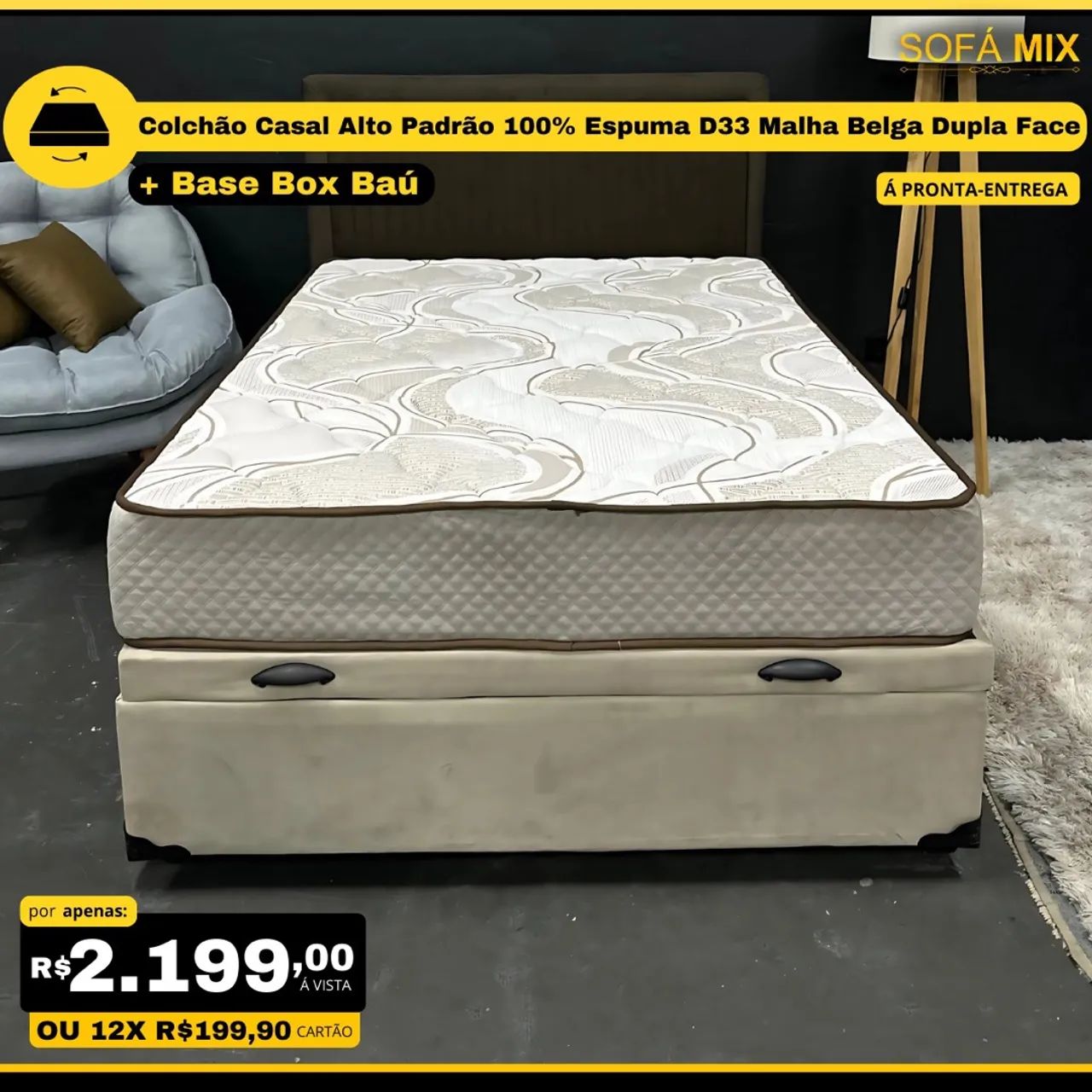 Sofa Retratil Reclinável New York 2,00 mts - Foto 5