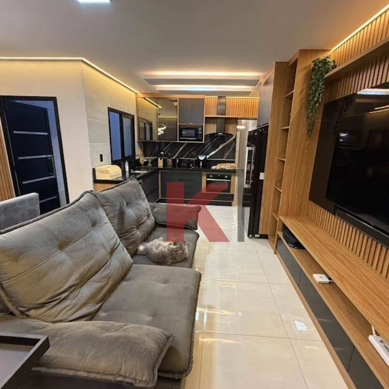 Casa com 3 dormitórios à venda, 103 m² por R$ 880.000 - Tupi - Praia Grande/SP