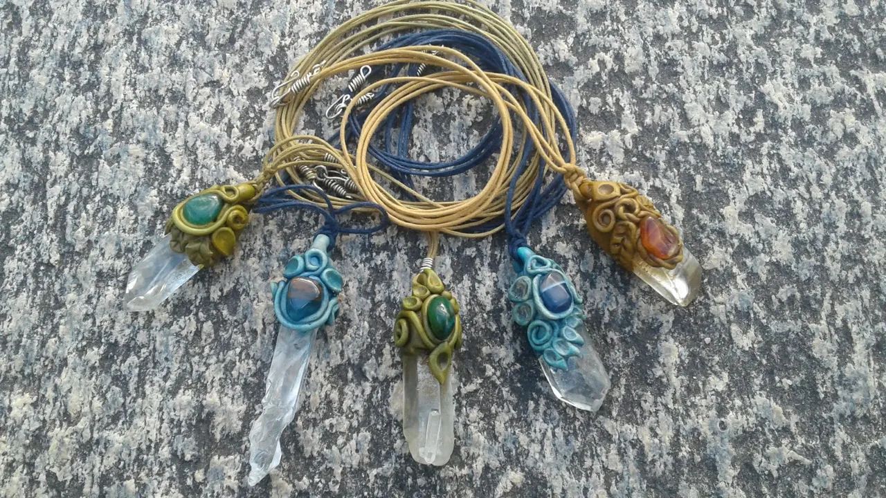 Colares de pedra com design artesanal - Foto 2
