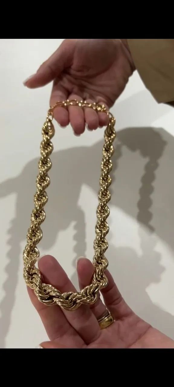 Cordão baiano maxi pulseiras e colar  - Foto 4