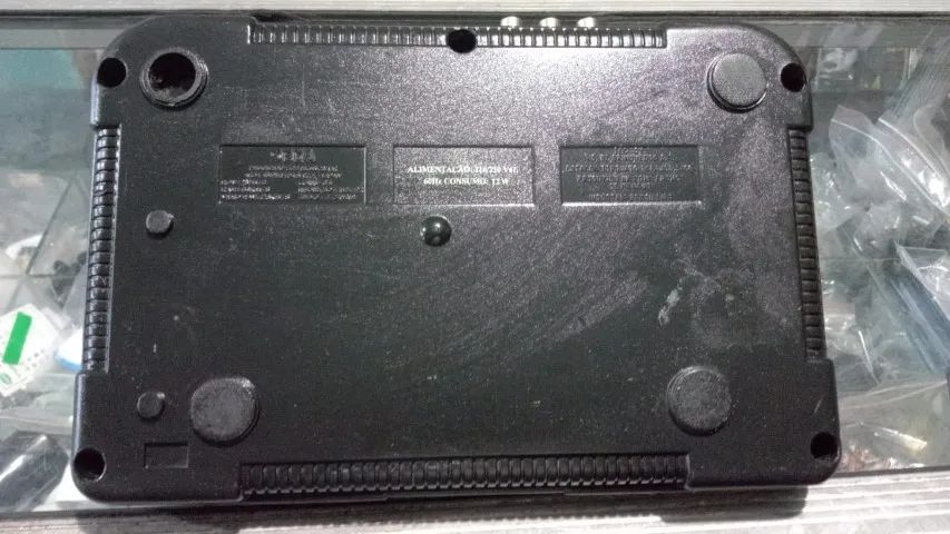 Master System L1 Com 1 Controle Original Mod Av Everdrive 1000 Jogos e Cabos - Foto 4