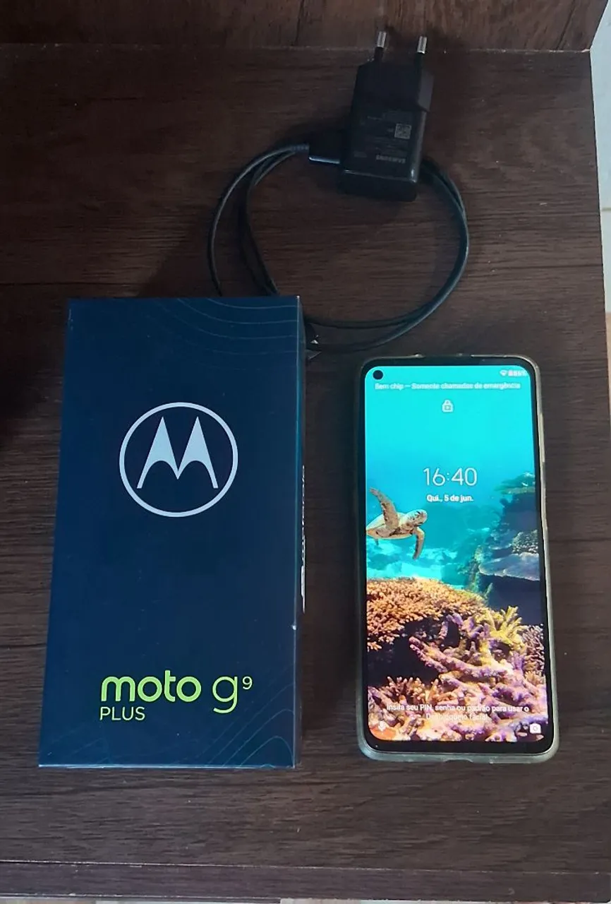 Vendo Moto G9 plus