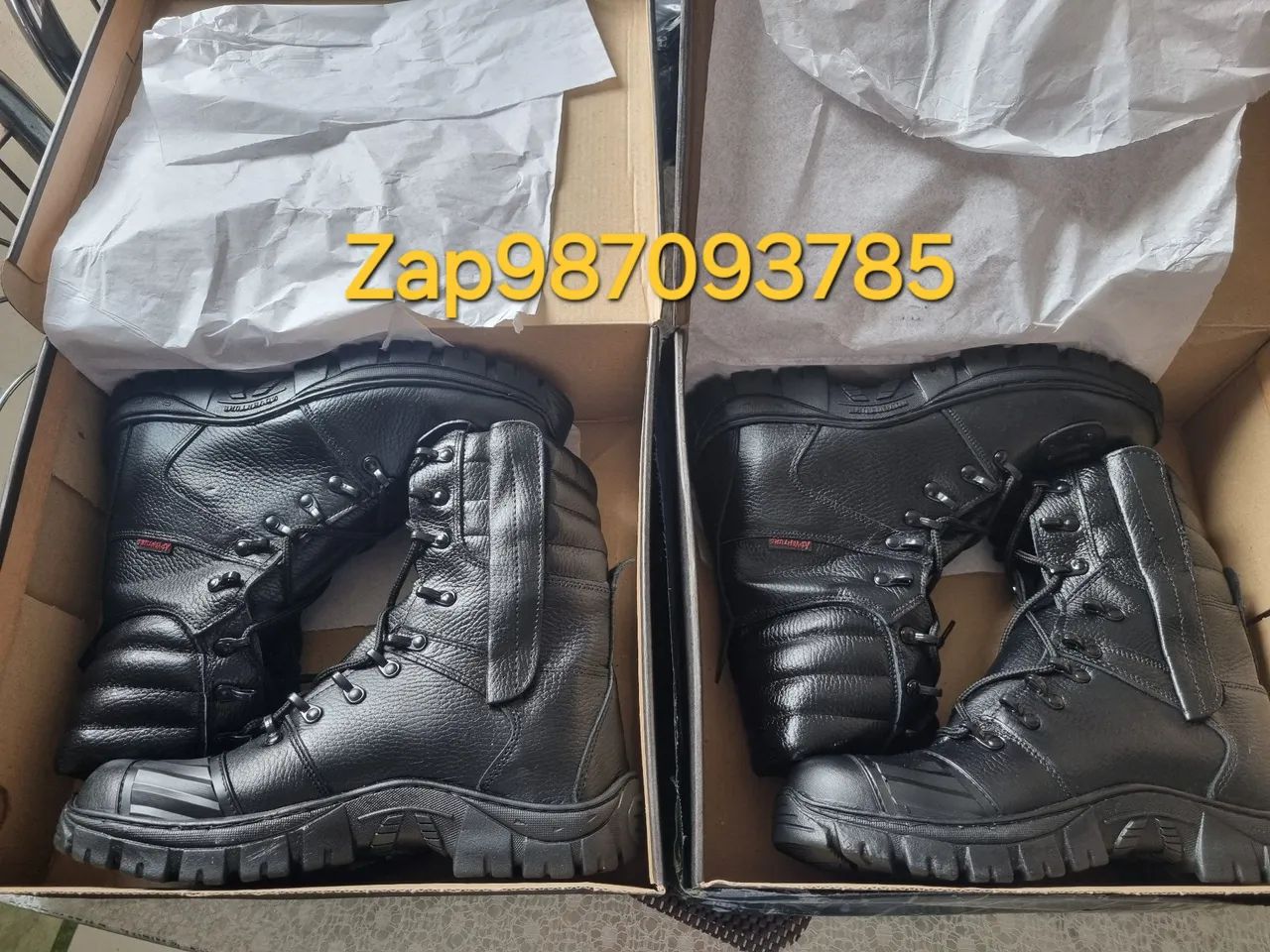 Botas de Couro legítimo - 40 e 42 - Foto 2