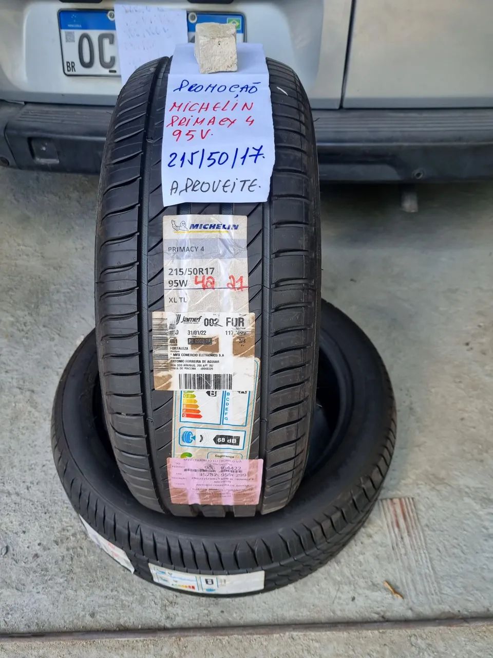 Pneu 215/50/17 Dunlop spfm800 $ 635/ Pirelli p7 / Michelin Primacy 4 - Foto 2