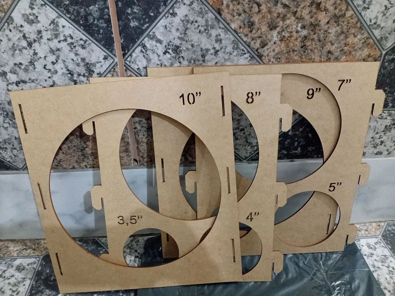 Kit de Moldes para Balões em MDF - Diversos Tamanhos - Foto 2