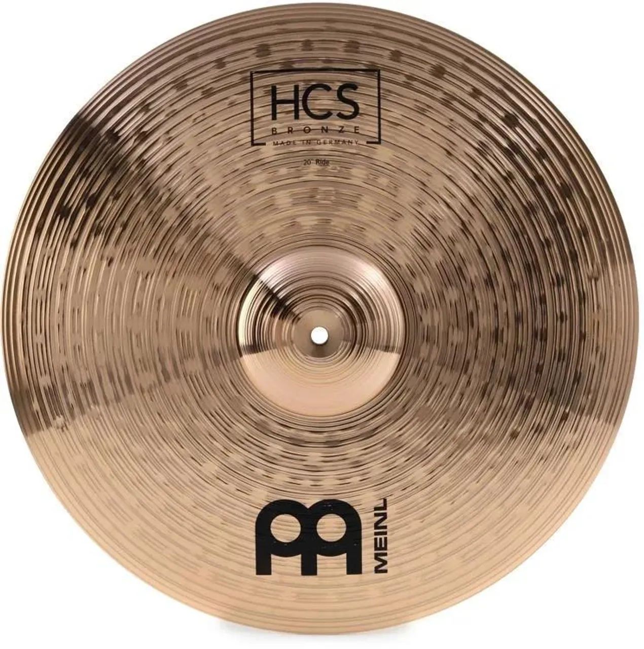Prato de Bateria Ride Condução 20 polegadas Meinl HCS Bronze (B8) - Foto 3