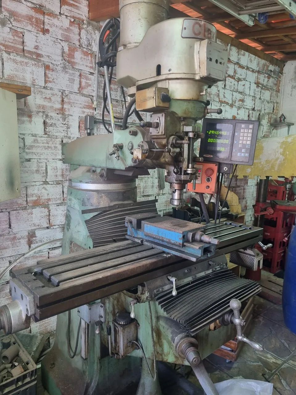 Fresadora e Torno Industrial