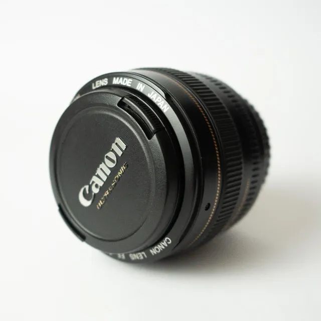 Lente Canon 50mm f1.4 - full-frame - Usada - Foto 2