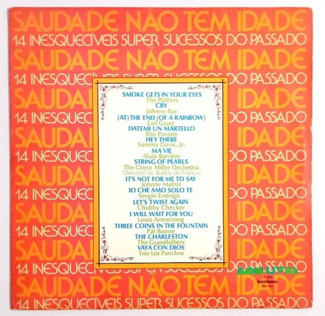 Disco de Vinil "Saudade Não Tem Idade", 1975 - Foto 2