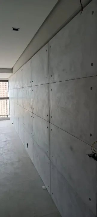 Placas de gesso para revestimento 1,00 x 0,50m