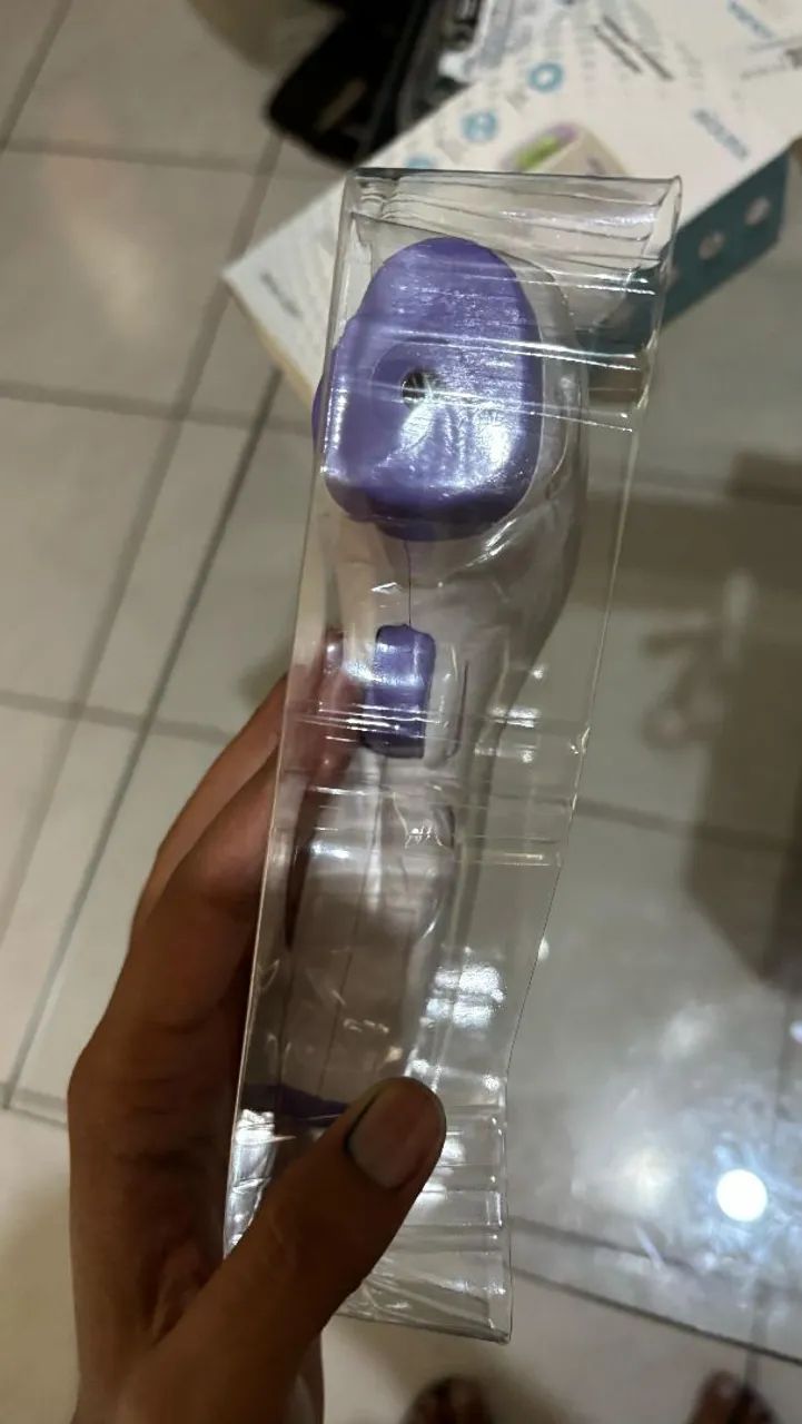 Termômetro Digital Infravermelho sem contato de Testa Aiqura - Foto 5