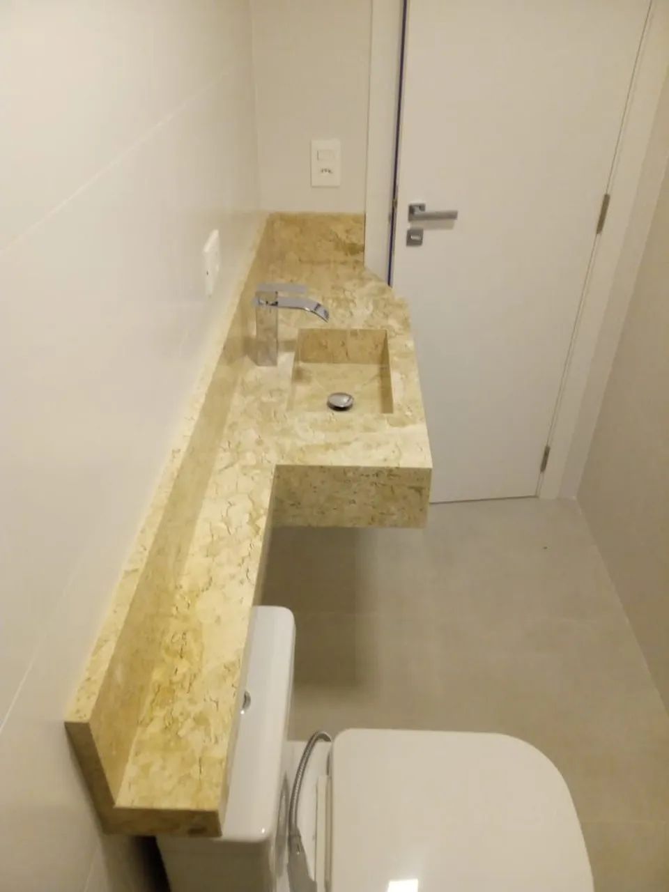 Cuba de banheiro em mármore - Foto 6