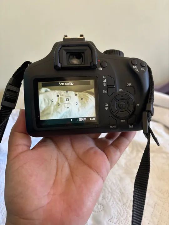 Câmera Canon EOS Rebel100 - lente 18-55mm - Foto 2