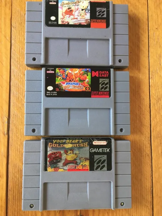Super Nintendo - 3 Jogos - 50.00 cada