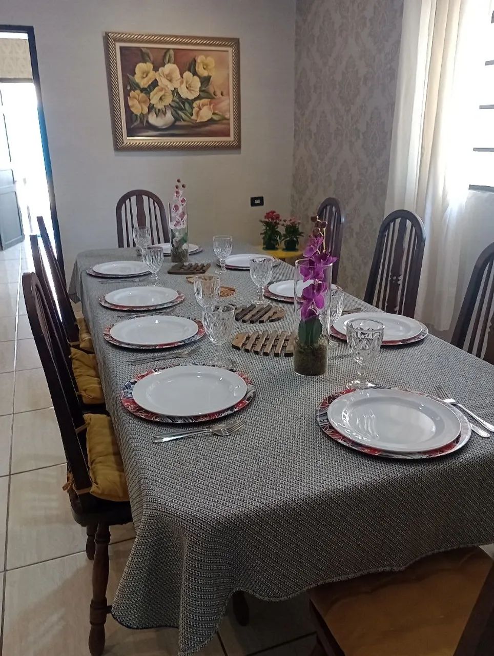 Mesa colonial para sala de jantar64169248177539122