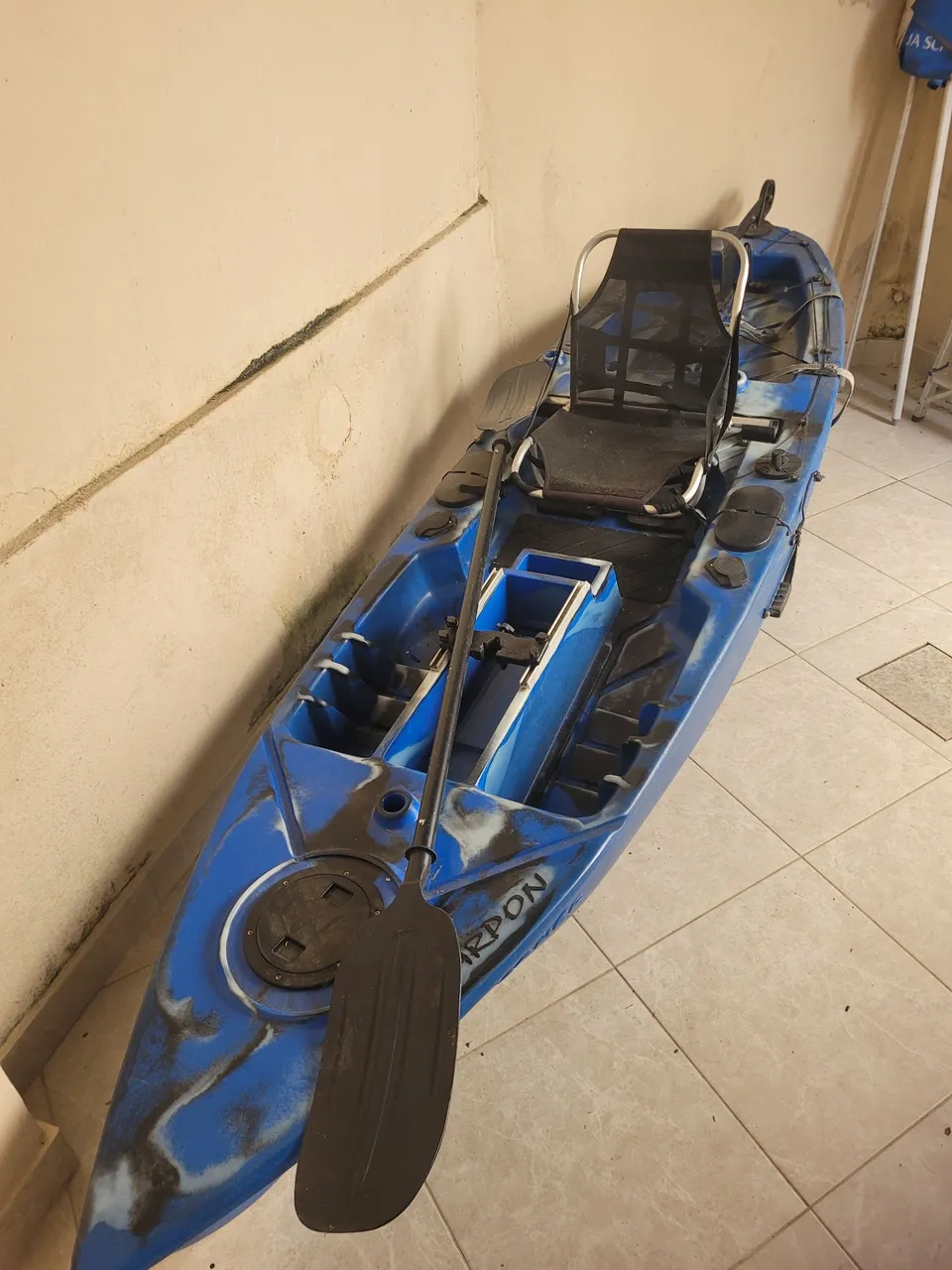 CAIAQUE DE PESCA COM PEDAL