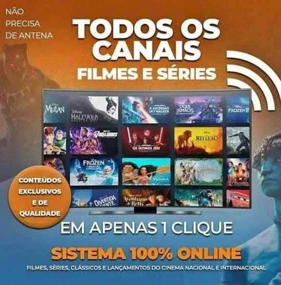 Todos os Canais - Filmes e Séries - Sistema 100% Online