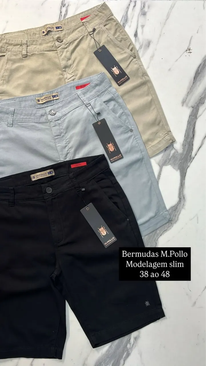 Bermudas M. Pollo - Estilo e Conforto