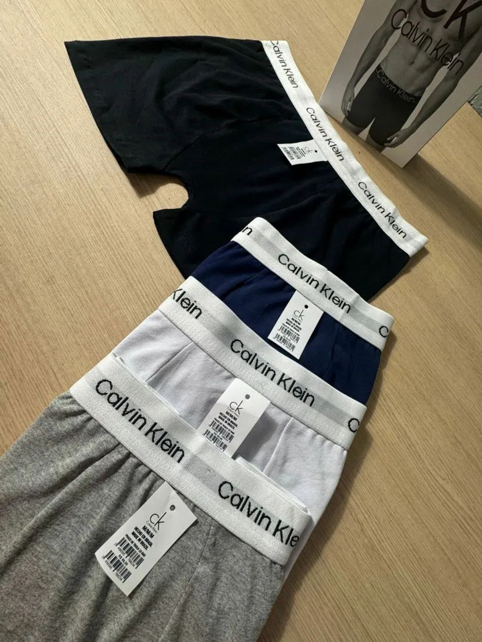 Kit 10 Cueca boxer algodão - Foto 5