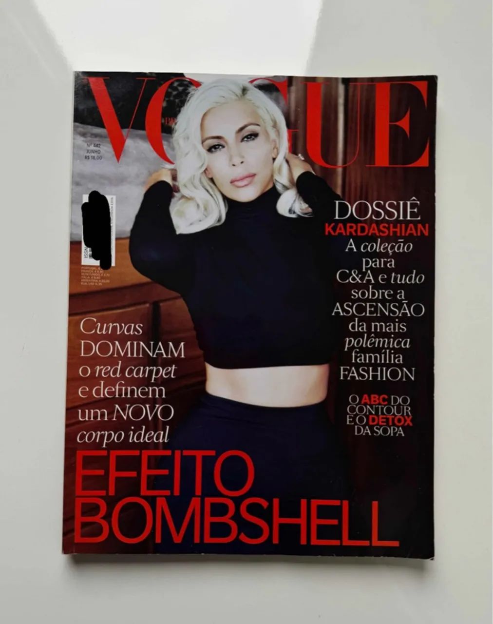 Vogue Brasil Kim Kardashian Junho 2015