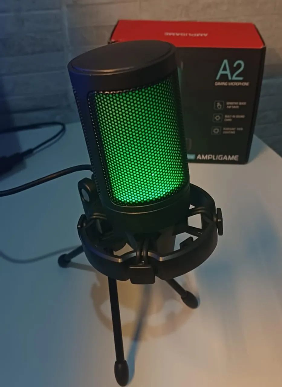 Microfone Condensador RGB Fifine A2 (NOVO) - Foto 2