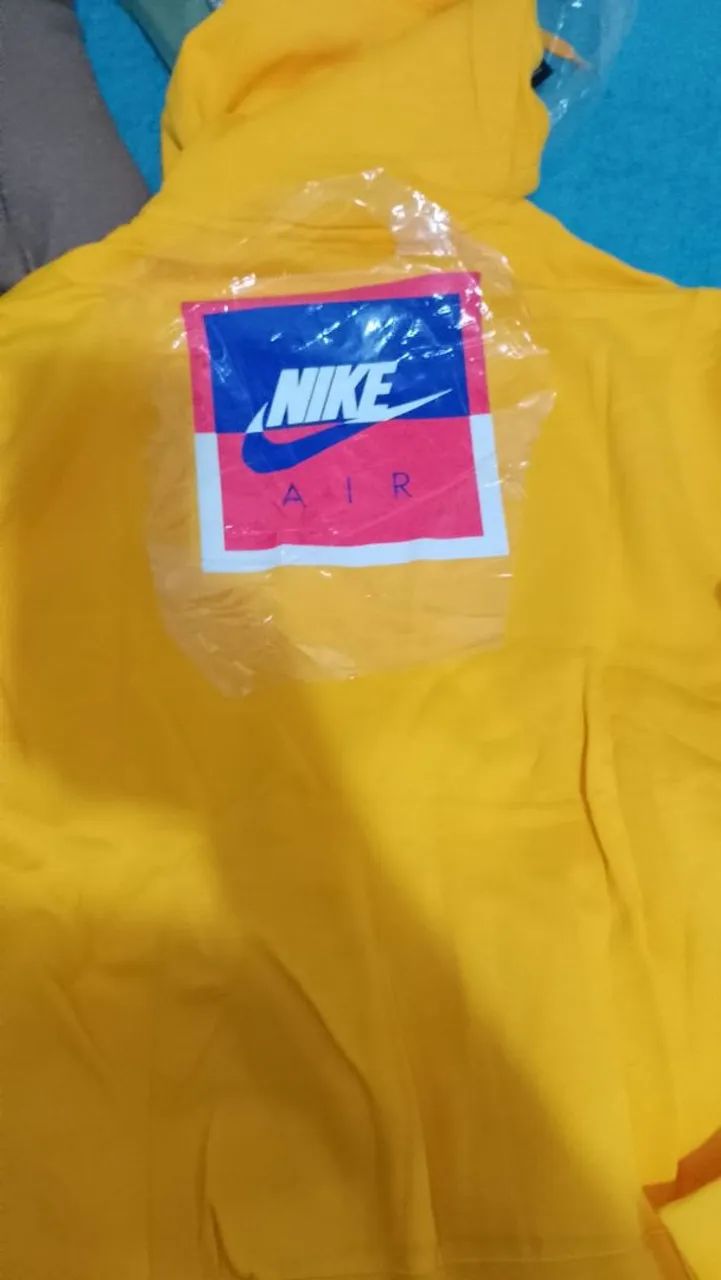 Moletom Nike Air Amarelo novo zero - Foto 4