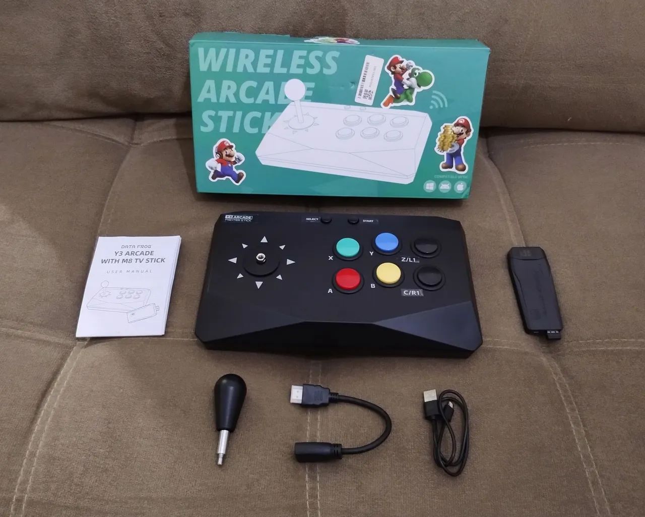 Arcade Data Frog Y3 Game Console Vídeo Game Y3 Arcade Fighter