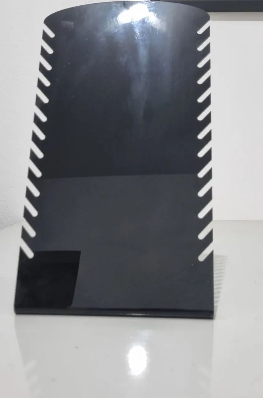 Porta Colar Preto Organizador expositor Mostruário ideal também pulseira cordão  - Foto 3