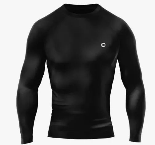 Camisa Segunda Pele Proteção Solar Uv Térmica Fitness Motociclista Ciclista z911 - Foto 5