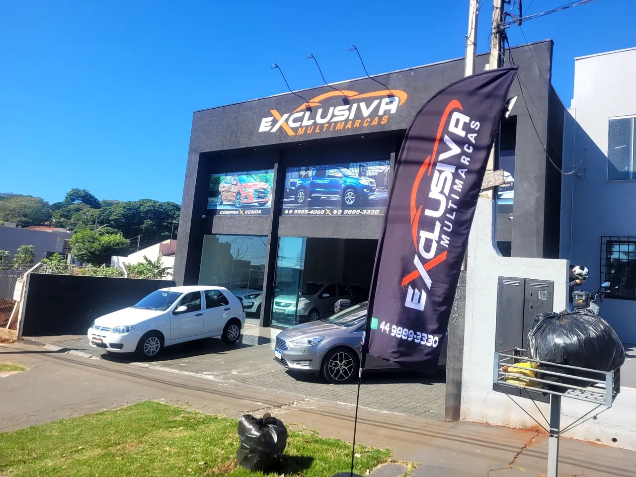 Banner calçada