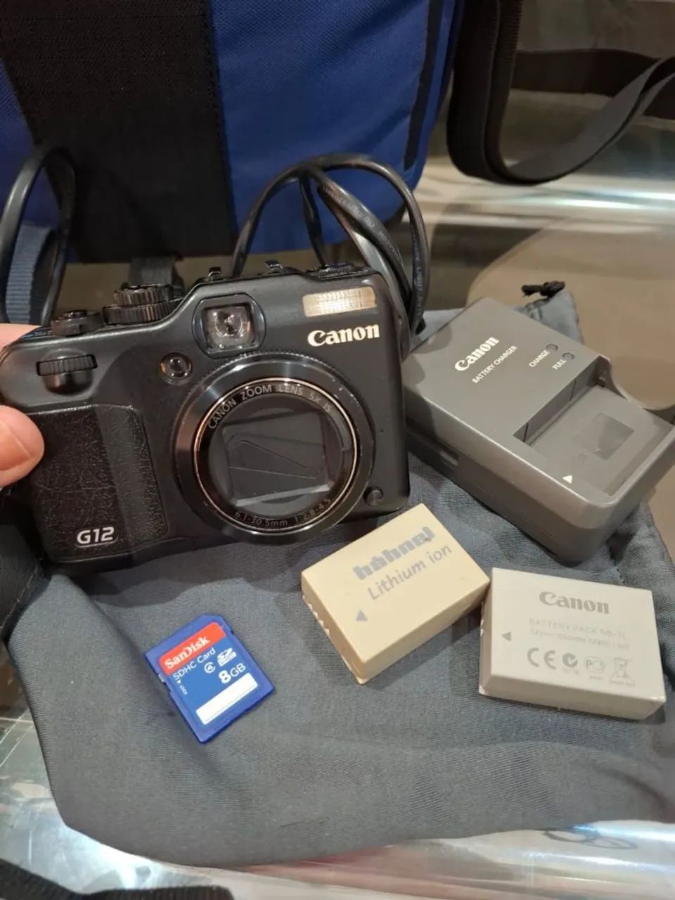 Canon PowerShot G12 - Completa e Funcionando 100% - Lente Perfeita