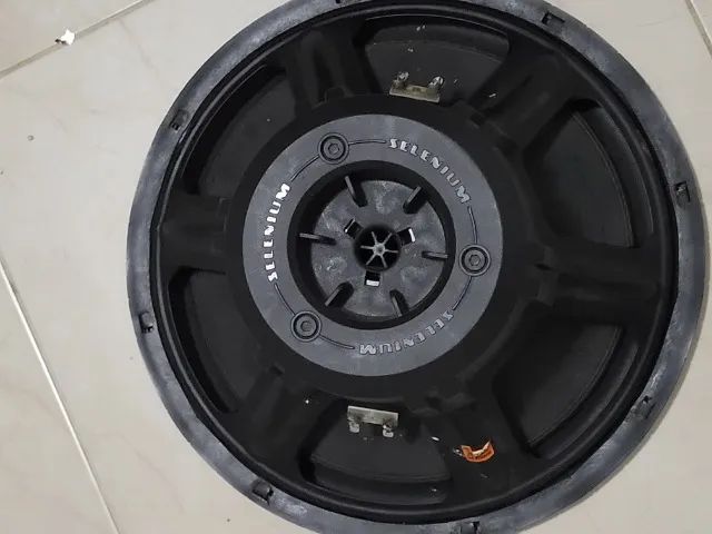 falante sub Selenium Matador 15 Pol 800W Rms 2+2 - 15Sw/12a - distorcendo - Foto 2