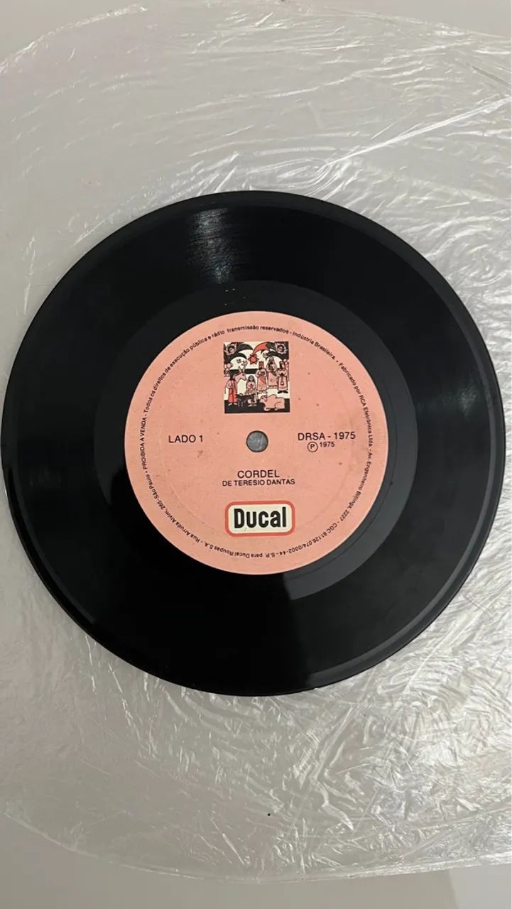 Disco de Vinil Cordel de Teresio Dantas - Foto 4