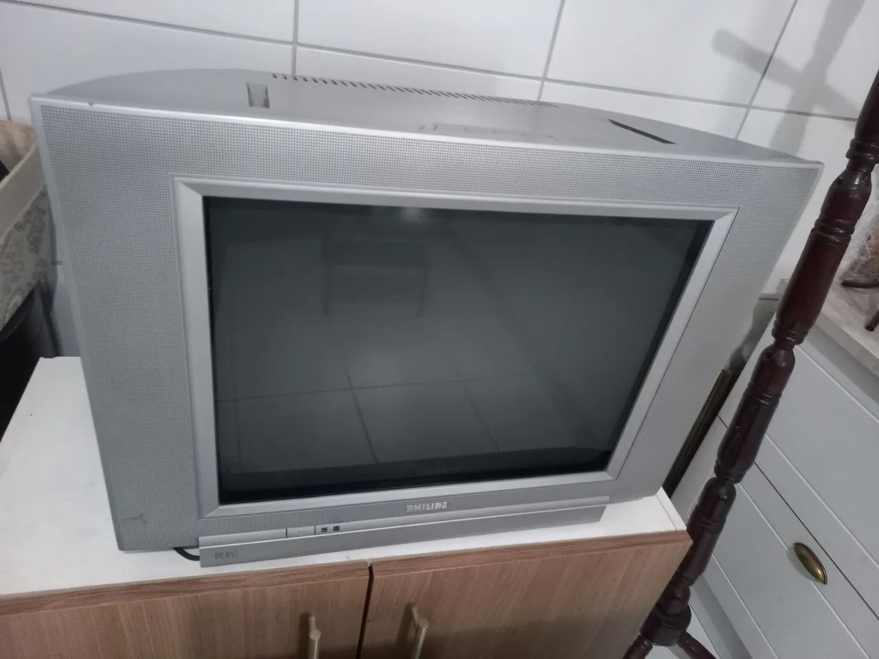 TV philips 21 polegadas tela plana - Foto 2