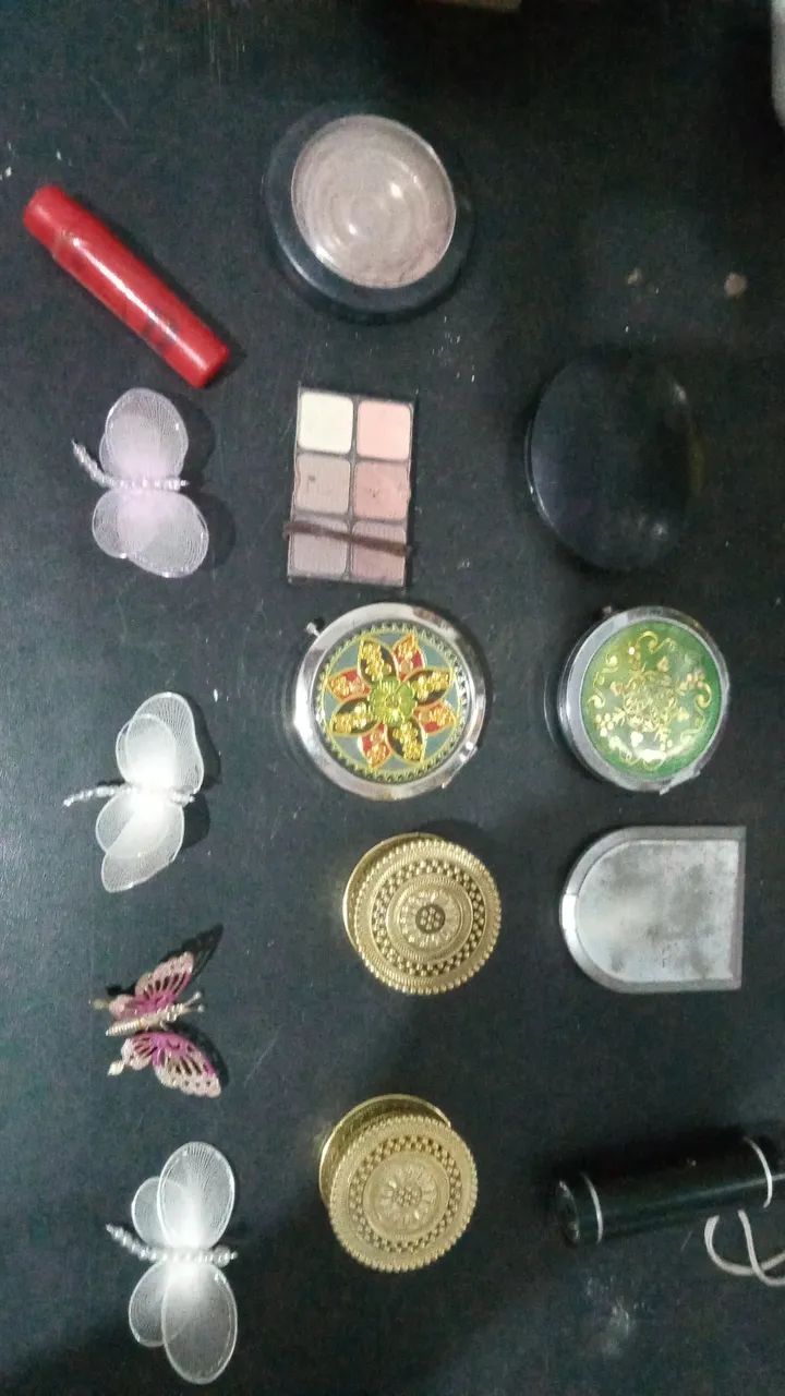 Caixa de Maquiagem Vintage - Foto 6