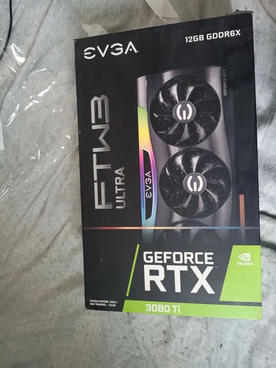 Placa de Vídeo EVGA GeForce RTX 3080 Ti FTW3 Ultra 12GB GDDR6X