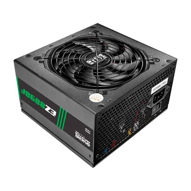 Fonte 500w K-mex 80 Plus White Preta EZ8898F