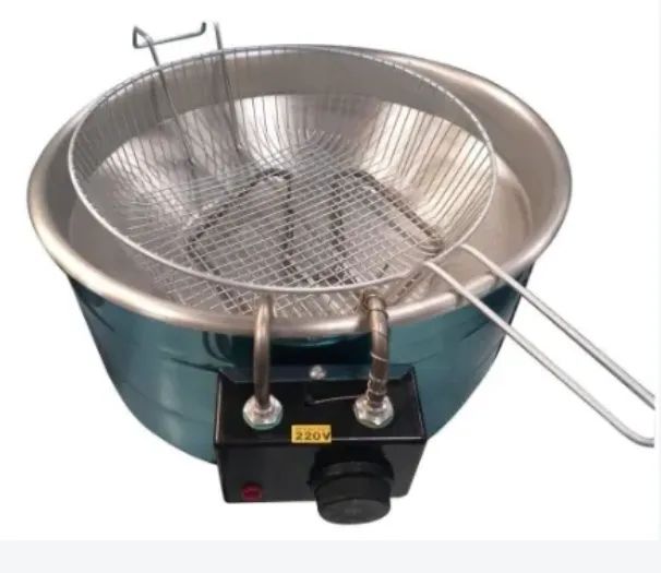 Fritadeira Tacho 5 L Equipe Inox 220V - Foto 3