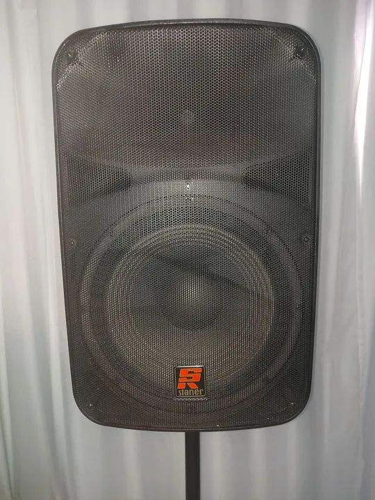 Caixa de Som Amplificada Estaner SR315A Bluetooth - 300W RMS - Foto 3