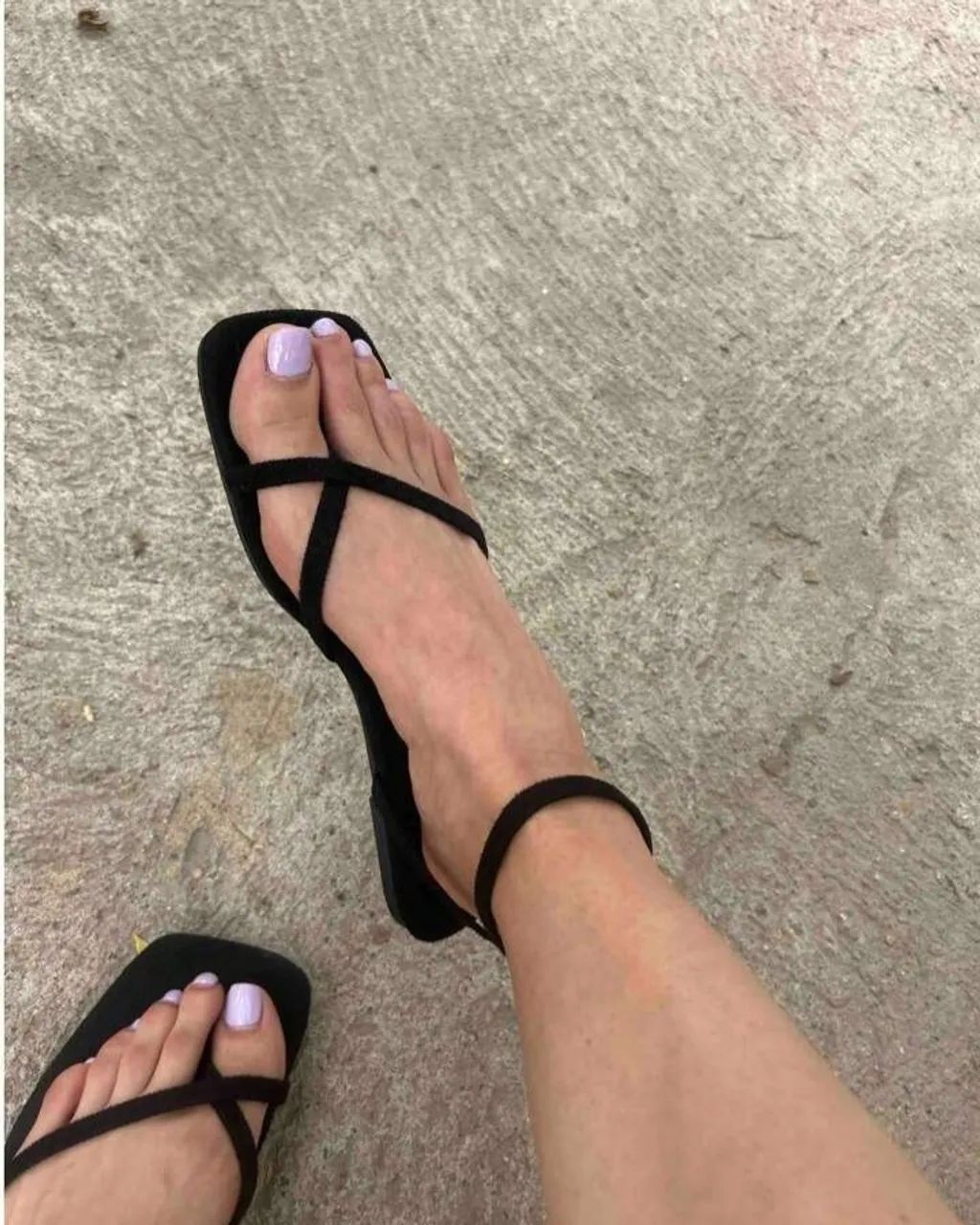 Sandália feminina plana confortável 64314283876482121