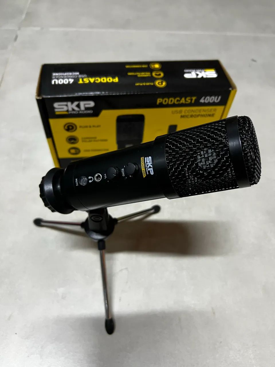 Microfone Condensador USB SKP - Foto 5