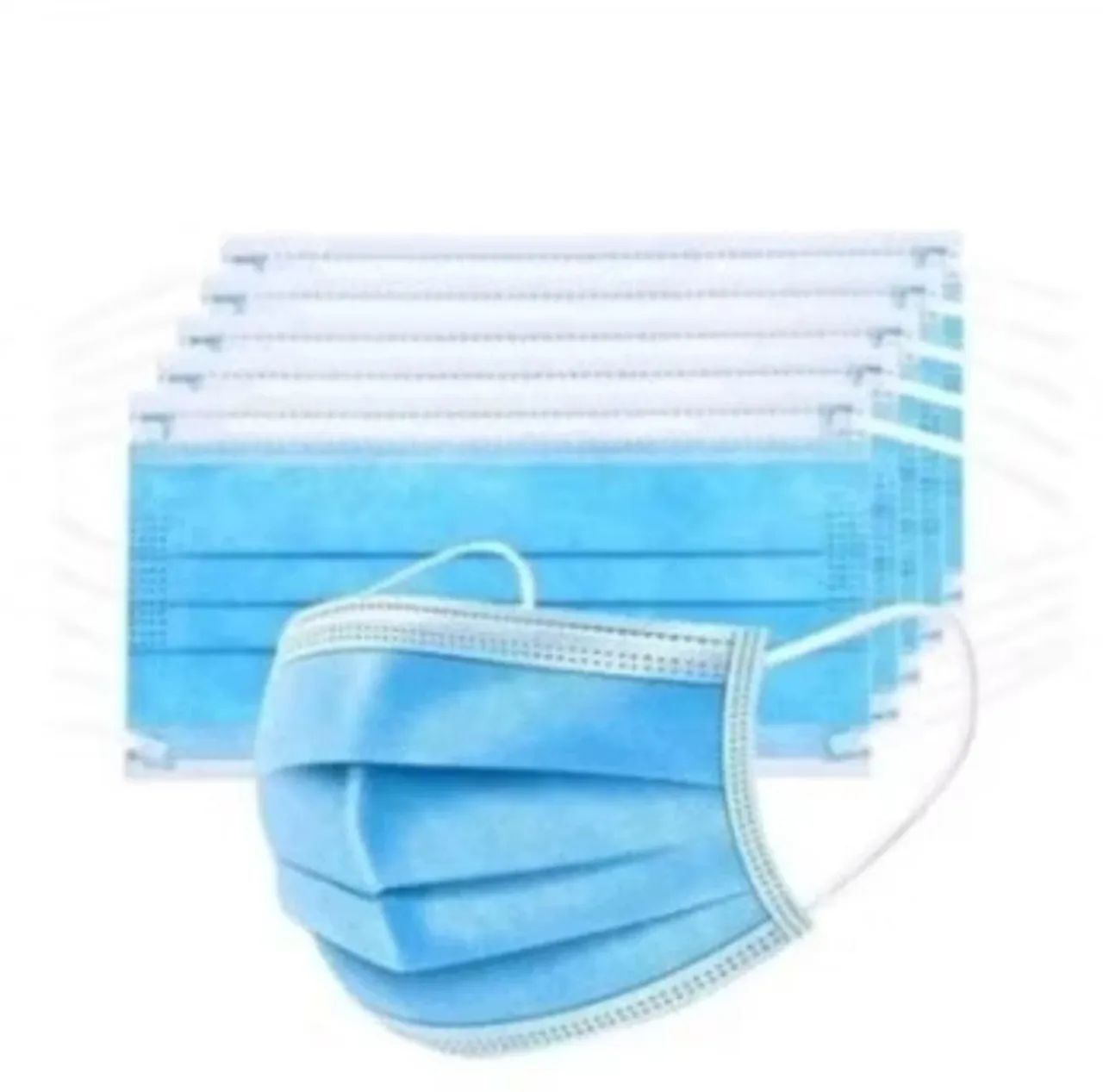 Máscaras triplas descartáveis  - Foto 3